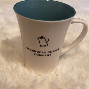 Starbucks Spring 06 Teal Coffee Pot Mug
